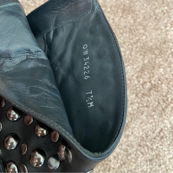 Stuart Weitzman City Slicker Studded Leather Ankle Boots size 7.5, 3” MSRP $395 - Picture 13 of 15